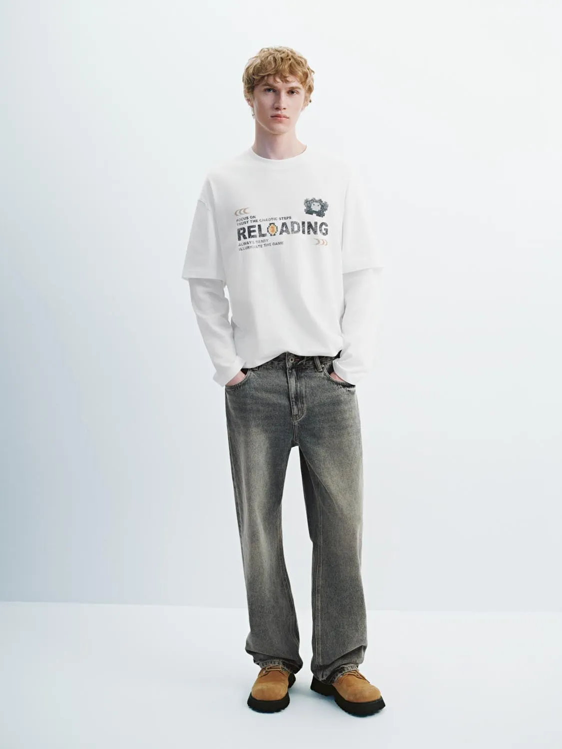 Long Sleeve T-Shirts sold by Urban Revivo product image thumbnail 5