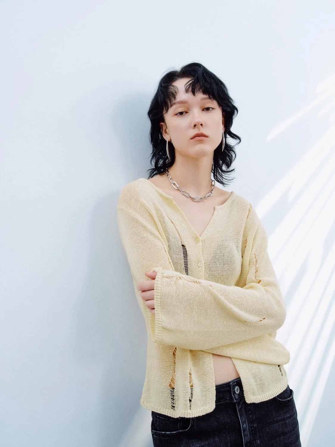 Knitted Cardigans sold by Urban Revivo product image thumbnail 2