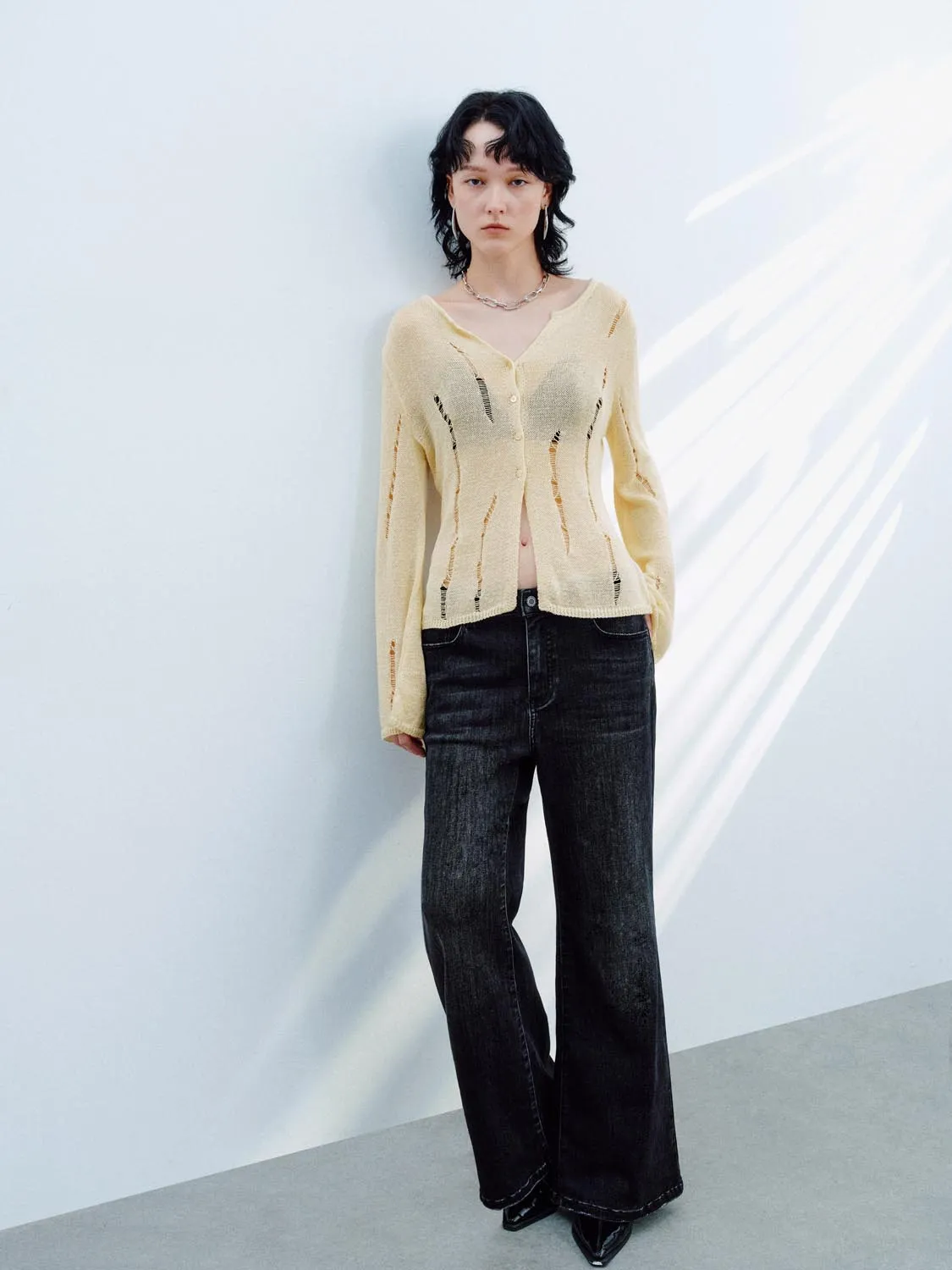 Knitted Cardigans sold by Urban Revivo product image thumbnail 4