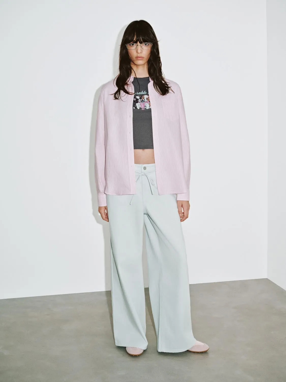 Striped Long Sleeve Shirts sold by Urban Revivo product image thumbnail 4