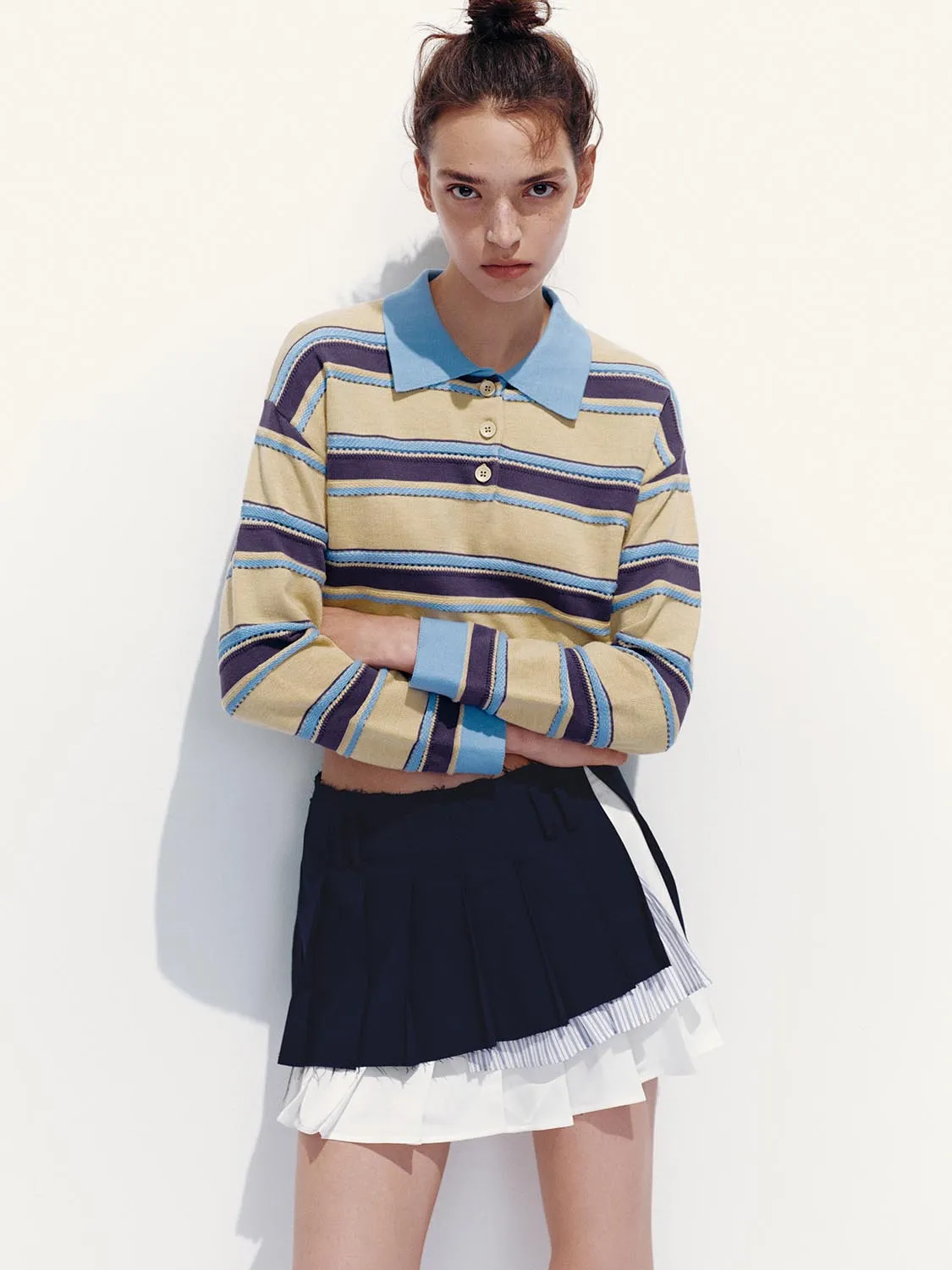 Knitted Polo T-Shirts sold by Urban Revivo