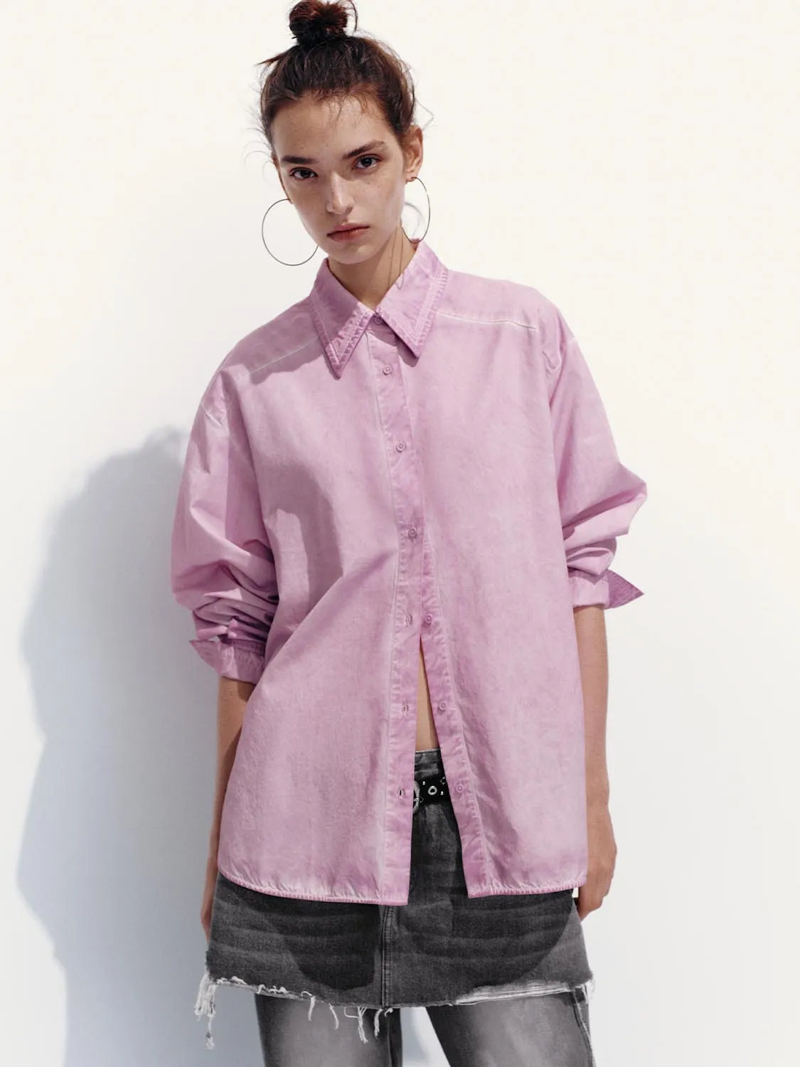 Long Sleeve Shirts sold by Urban Revivo product image thumbnail 3