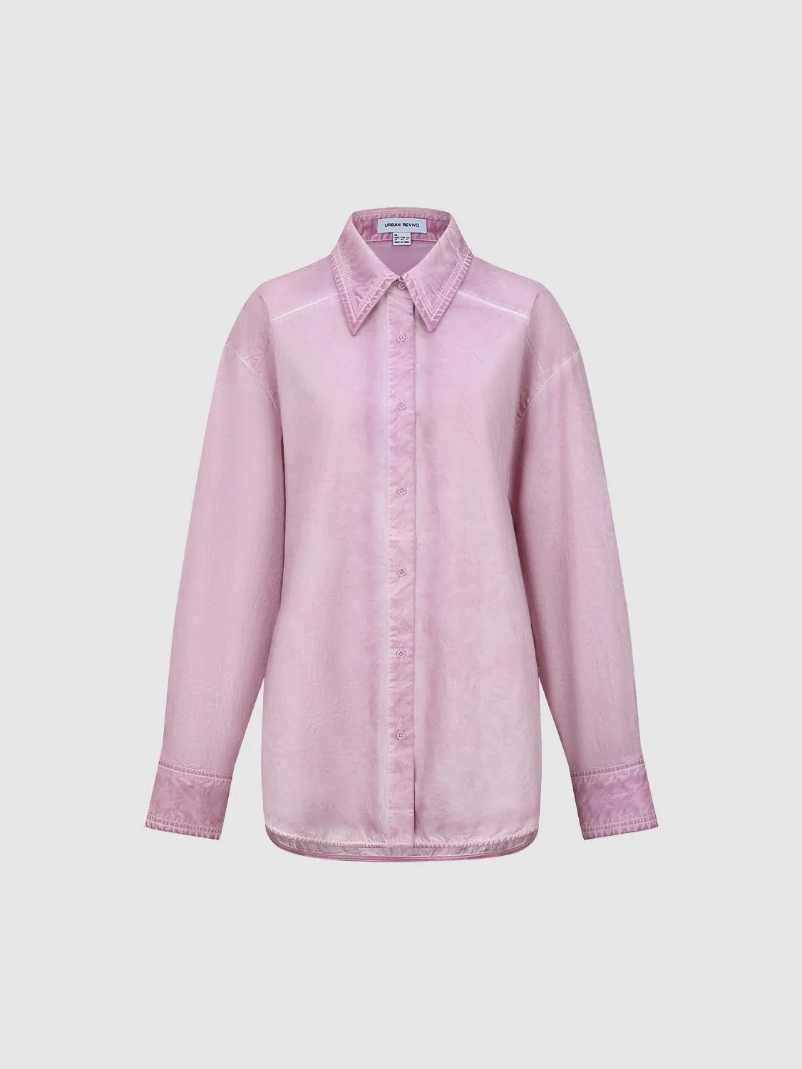 Long Sleeve Shirts sold by Urban Revivo product image thumbnail 2