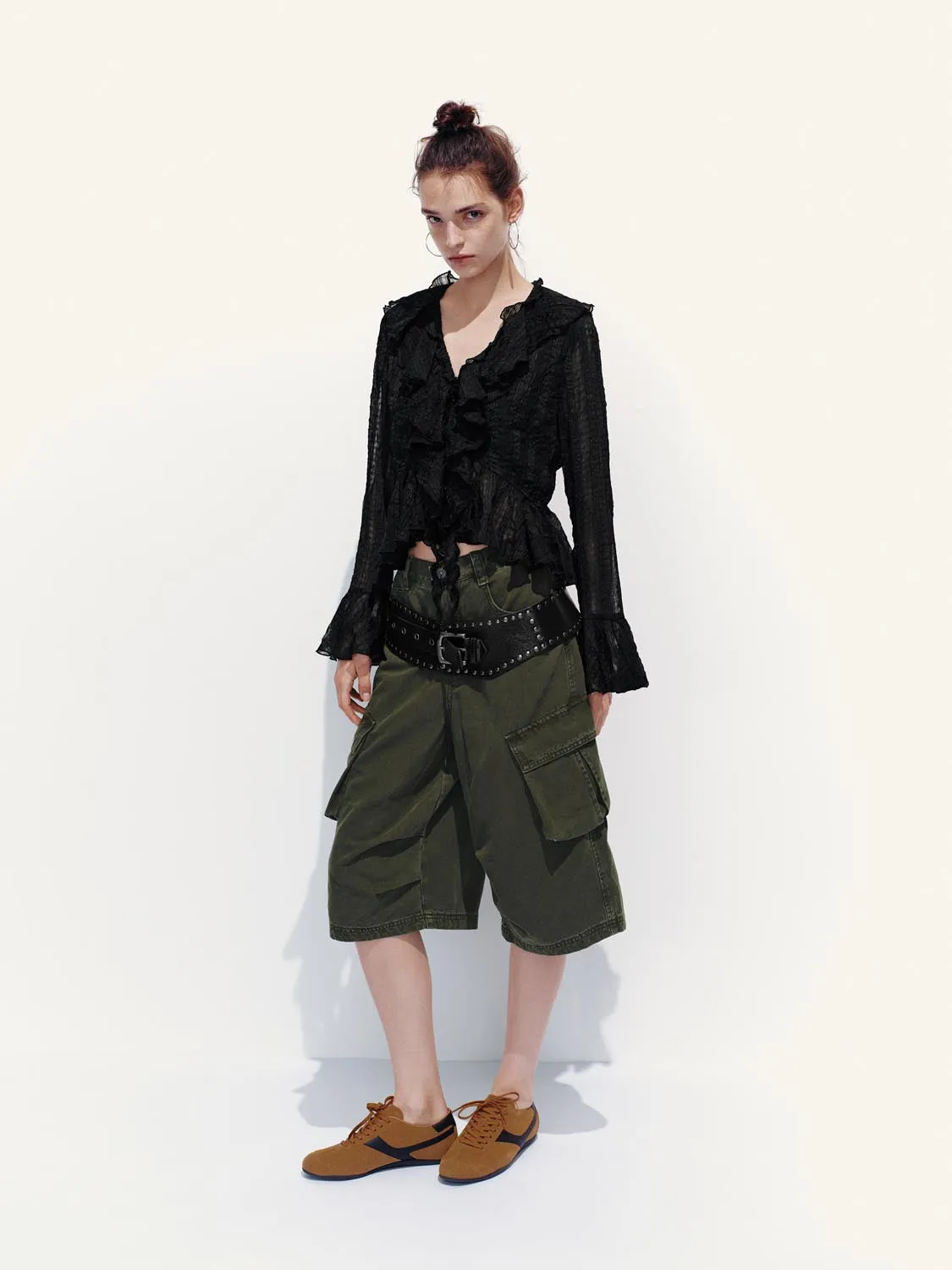 Denim Capri Jeans sold by Urban Revivo product image thumbnail 5