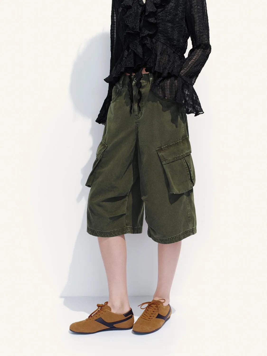 Denim Capri Jeans sold by Urban Revivo product image thumbnail 3