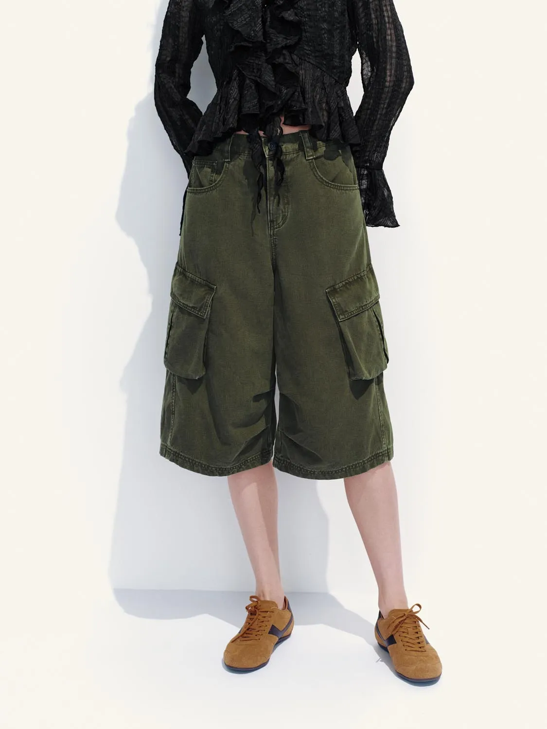 Denim Capri Jeans sold by Urban Revivo product image thumbnail 2