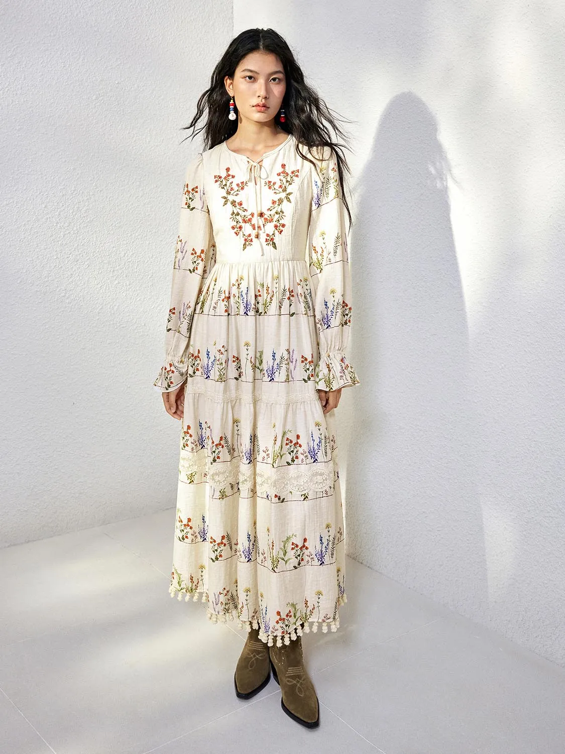 Floral A-Line Dresses sold by Urban Revivo