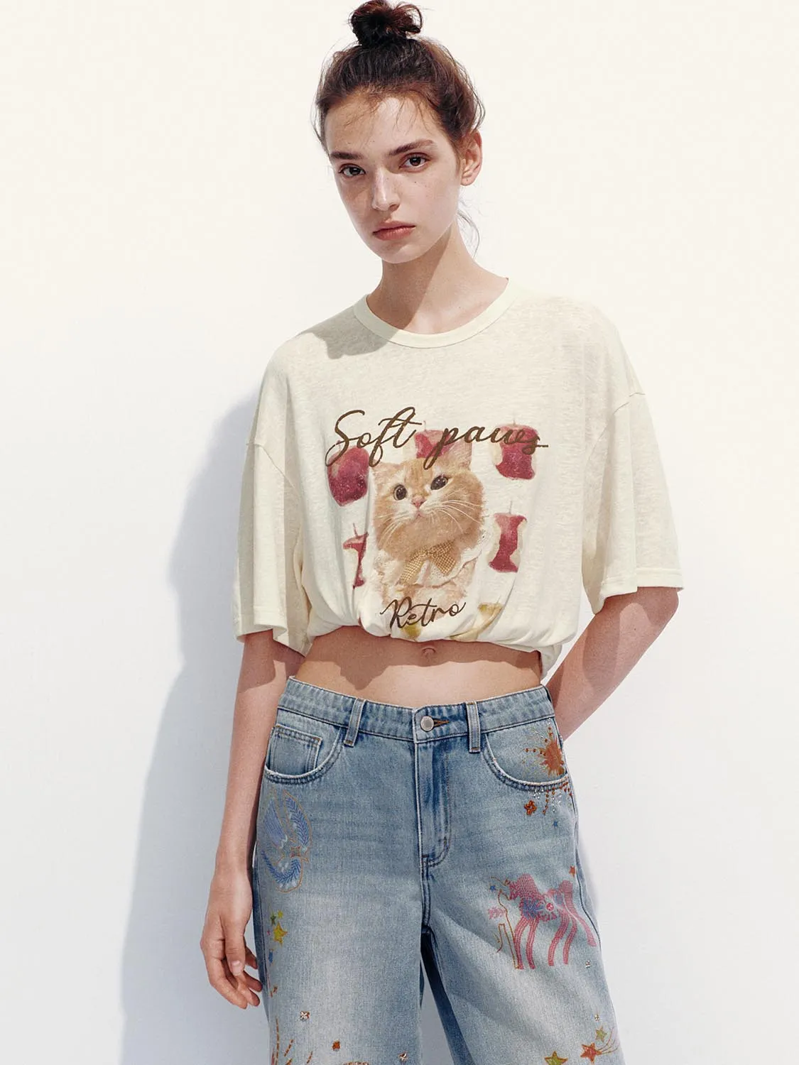 Short Sleeve T-Shirts sold by Urban Revivo product image thumbnail 5
