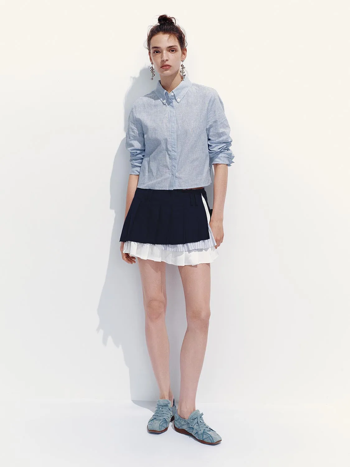 Striped Long Sleeve Shirts sold by Urban Revivo product image thumbnail 4