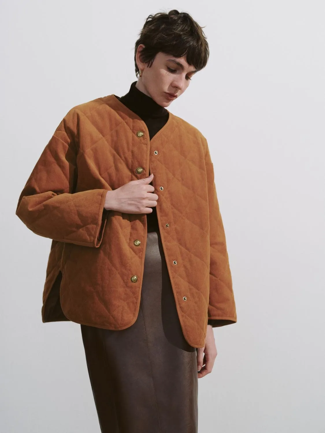 Quilted Jackets sold by Urban Revivo product image thumbnail 2