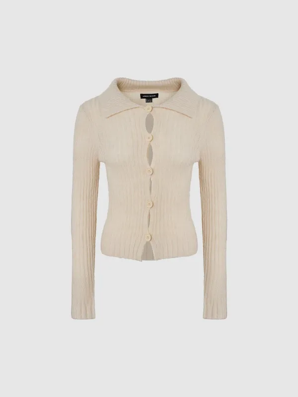 Ribbed Knitted Cardigans sold by Urban Revivo