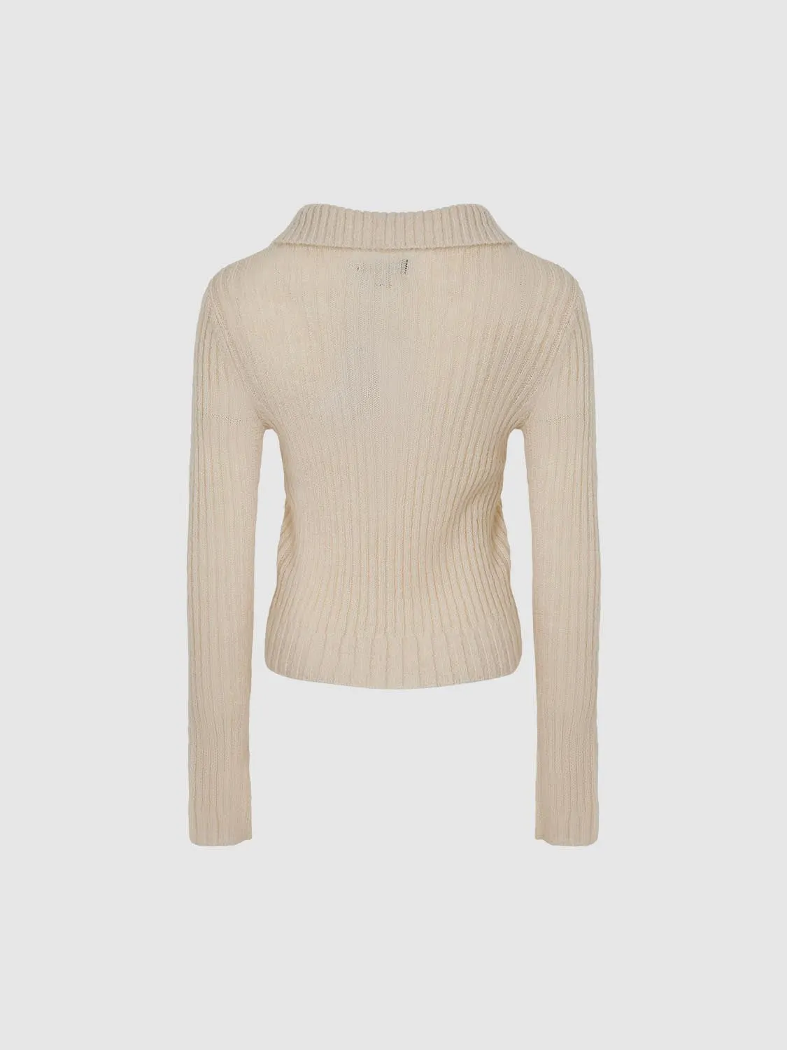 Ribbed Knitted Cardigans sold by Urban Revivo product image thumbnail 2