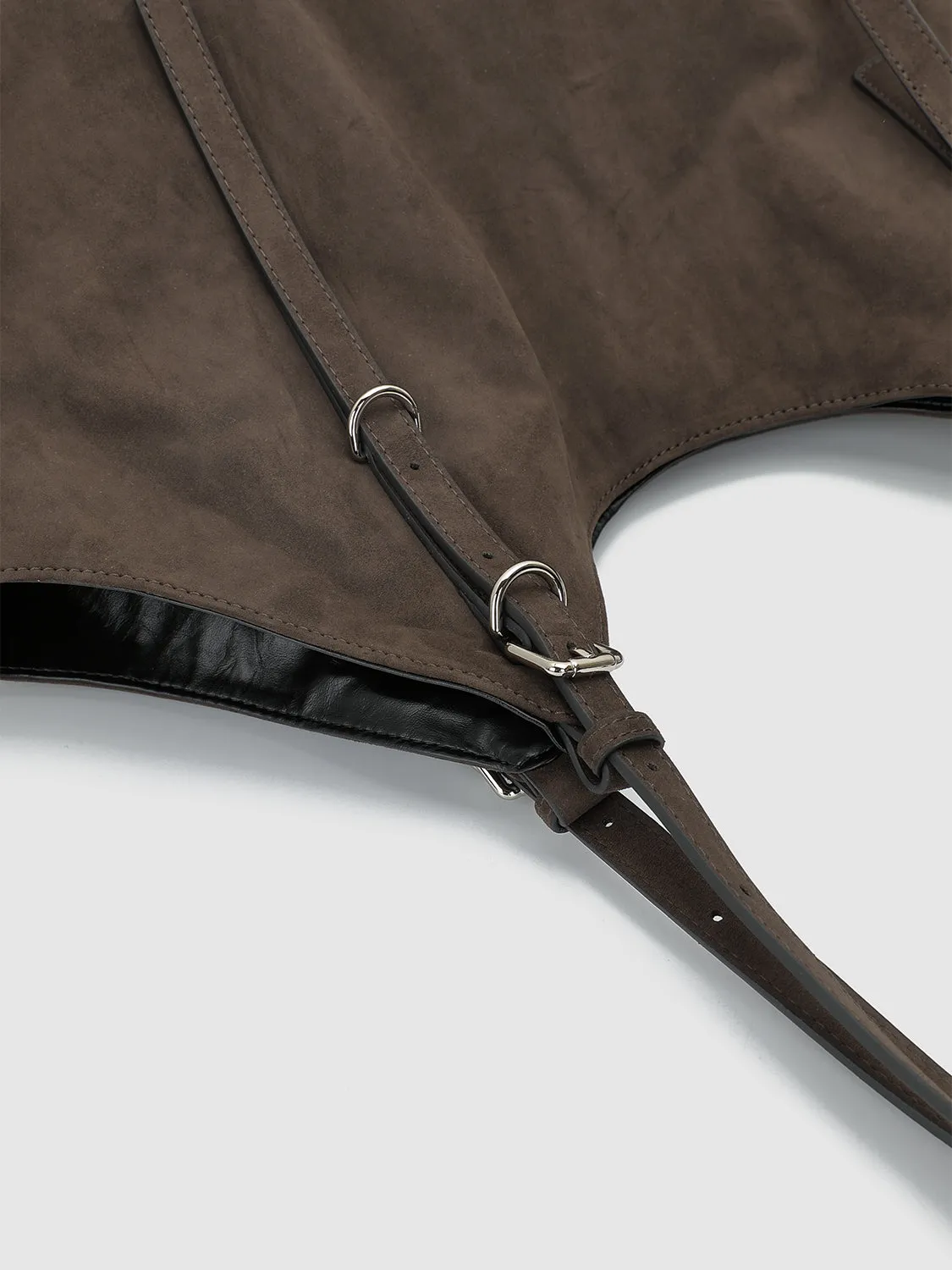 Large Vegan Leather Shoulder Bags sold by Urban Revivo product image thumbnail 5