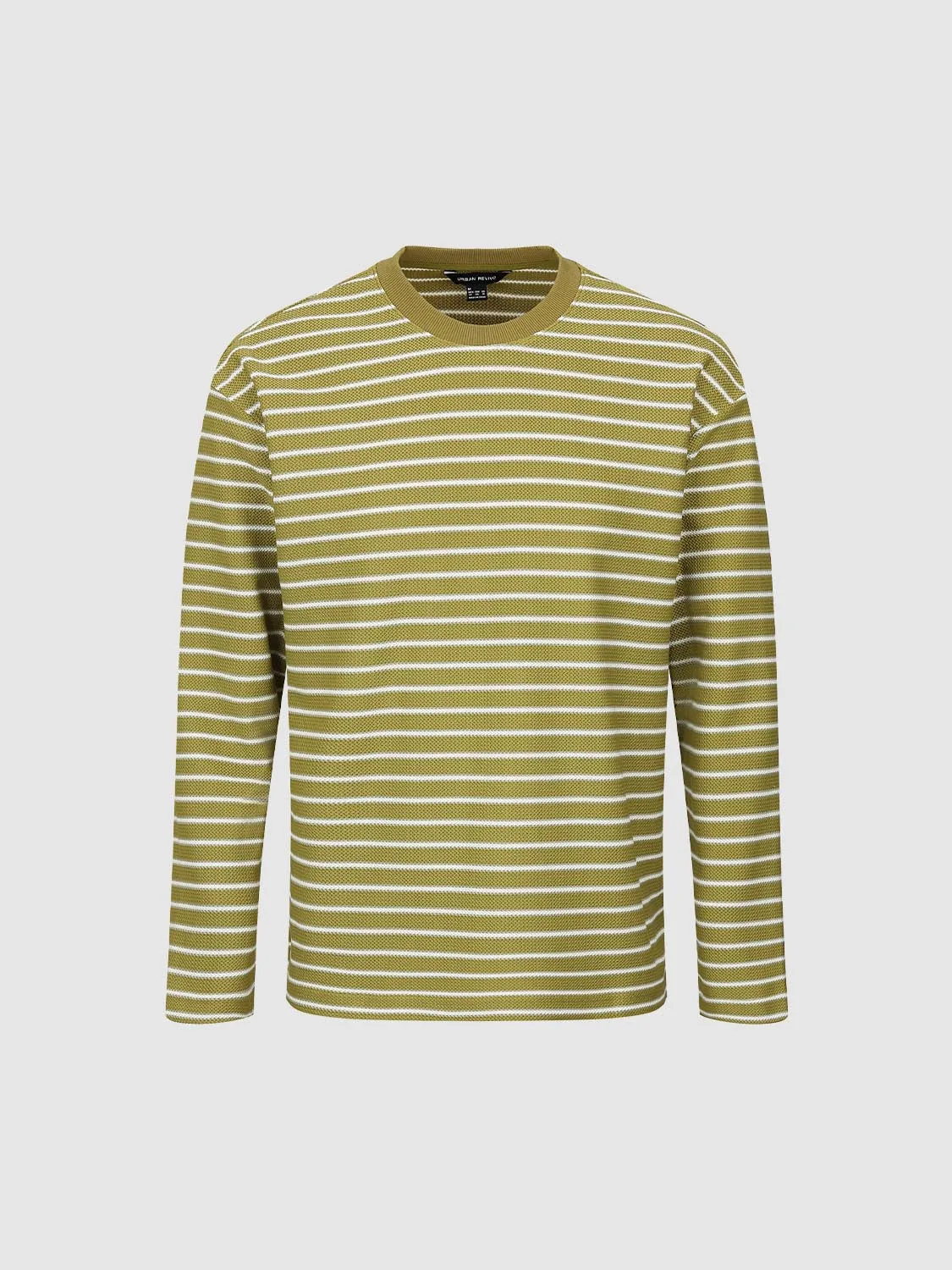 Stripped Long Sleeve T-Shirts sold by Urban Revivo product image thumbnail 4