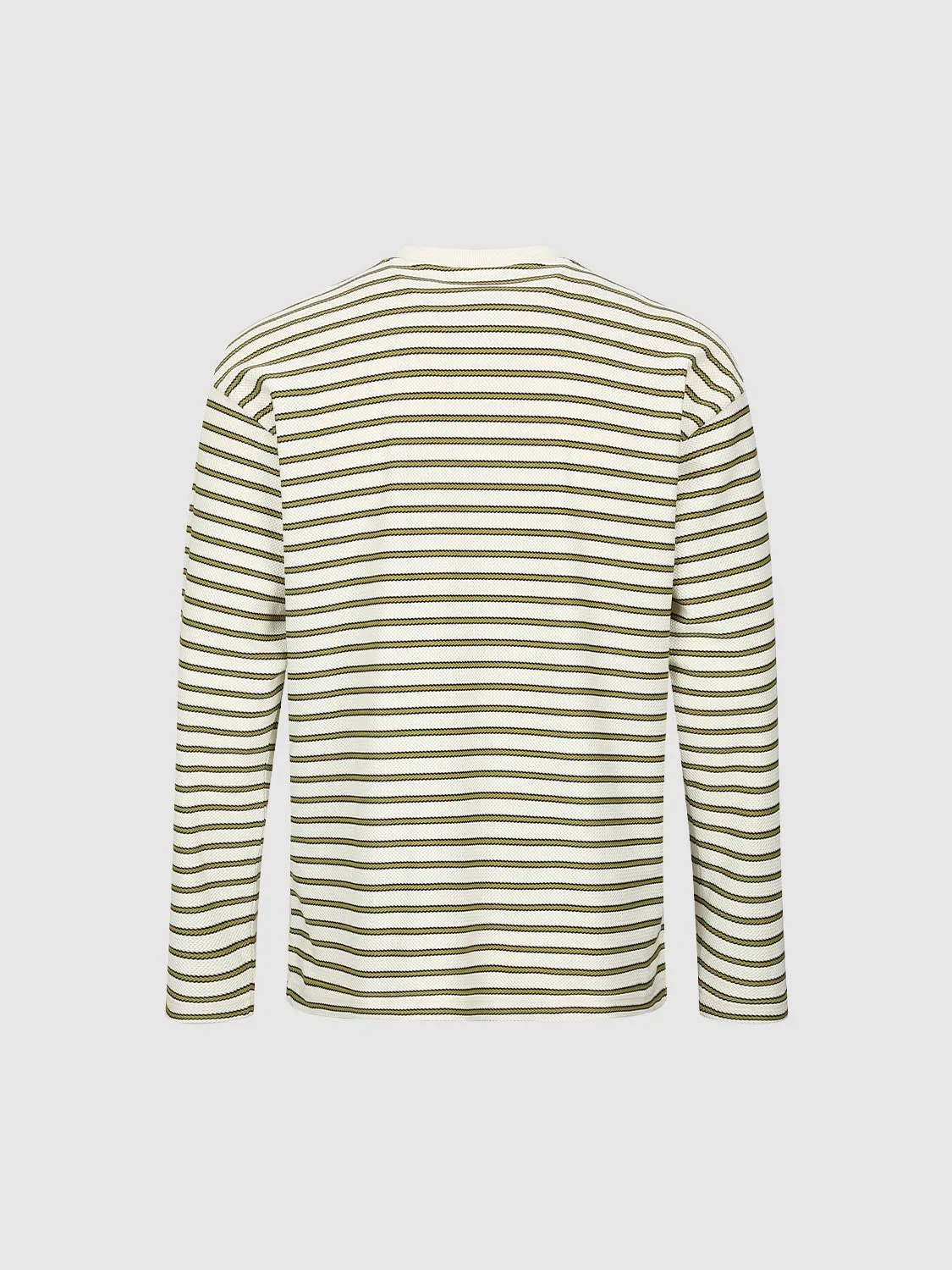 Stripped Long Sleeve T-Shirts sold by Urban Revivo product image thumbnail 2
