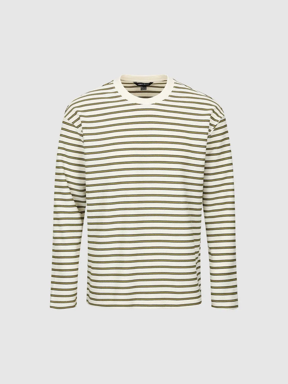 Stripped Long Sleeve T-Shirts sold by Urban Revivo