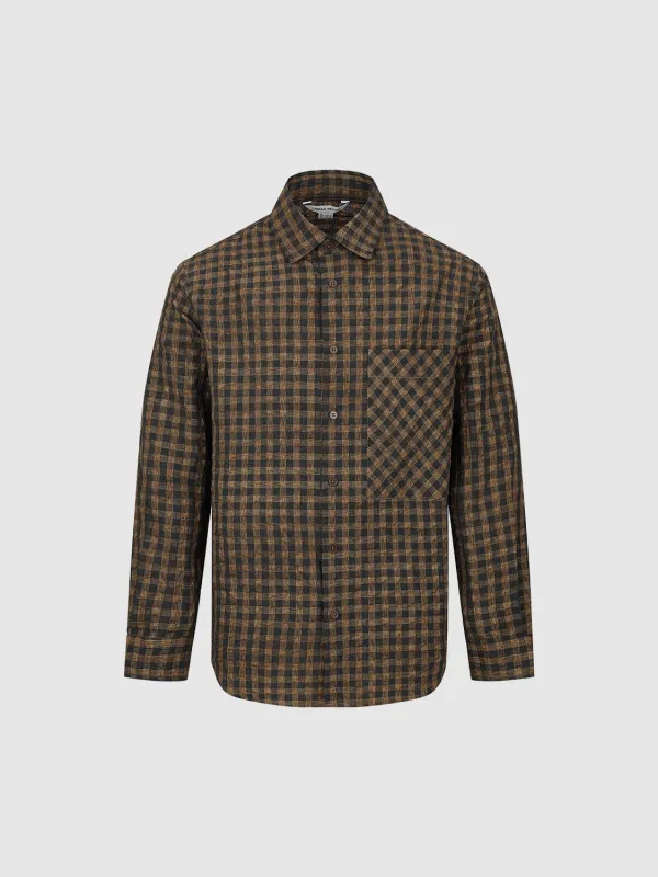 Check Button Up Shirts sold by Urban Revivo