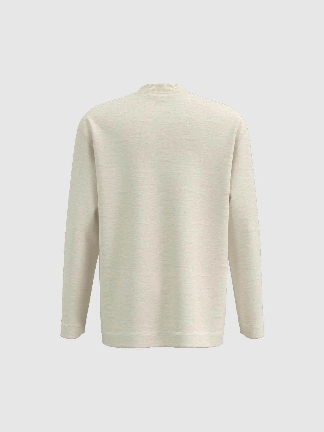 Long Sleeve Loose T-Shirts sold by Urban Revivo product image thumbnail 2