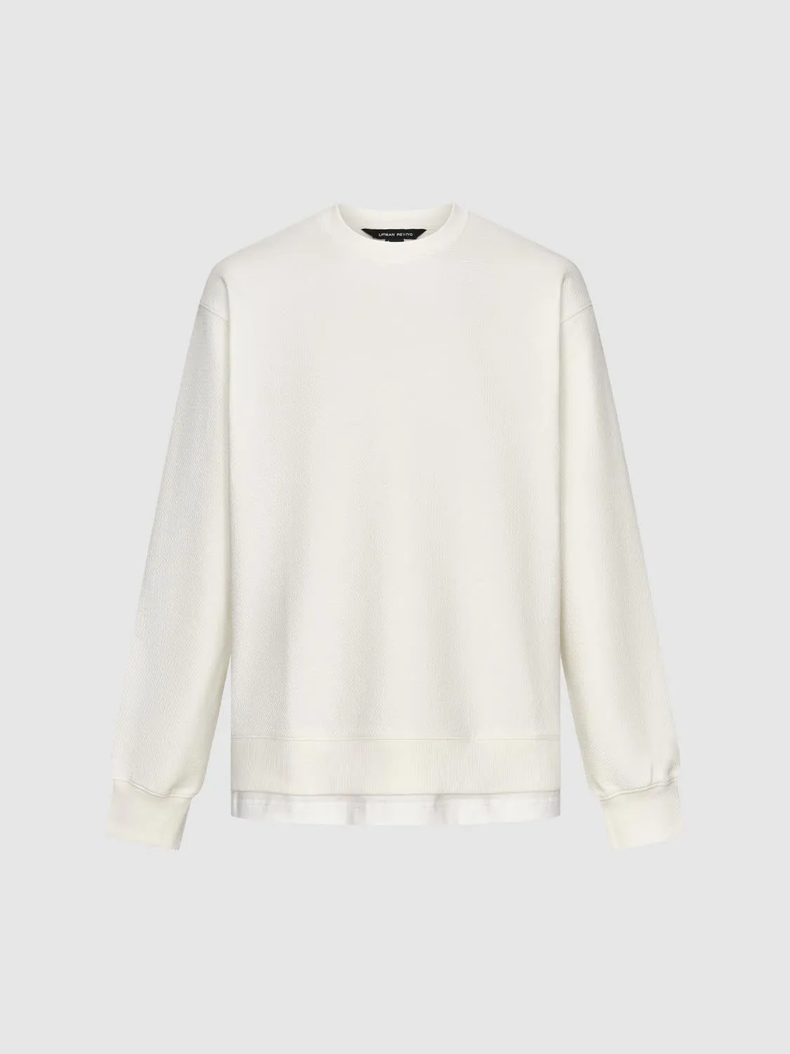 Long Sleeve Loose T-Shirts sold by Urban Revivo product image thumbnail 4