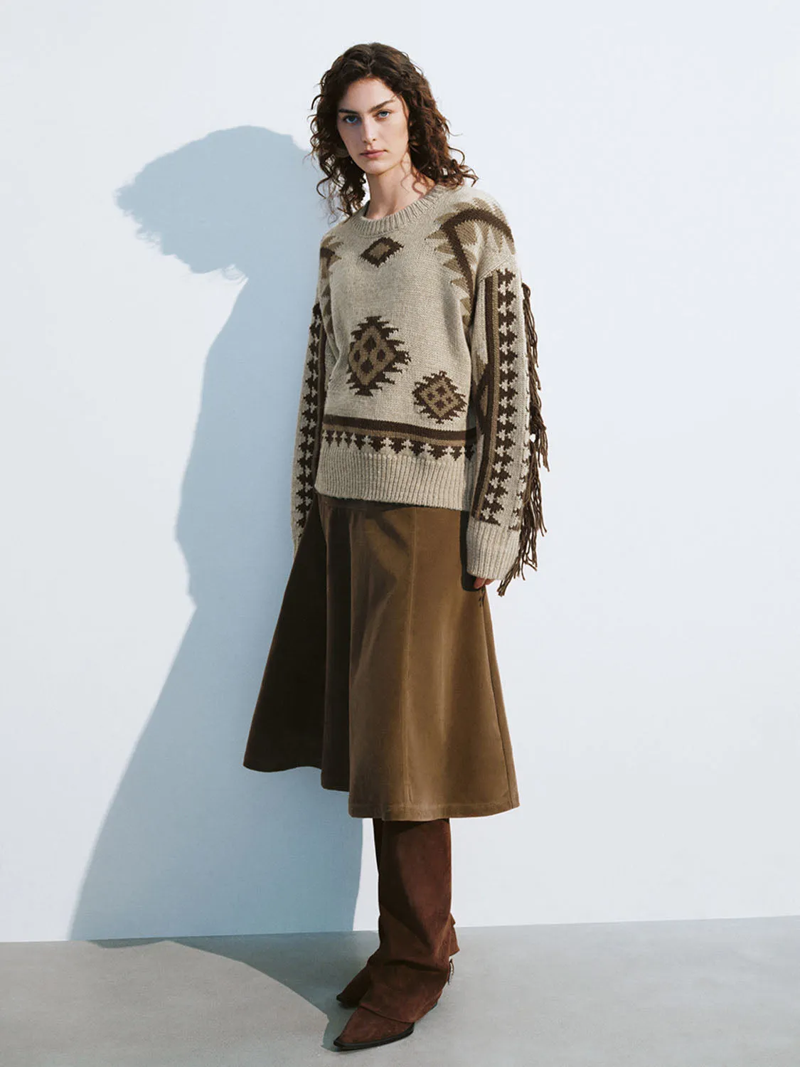 Knitted Long Sleeve T-Shirts sold by Urban Revivo product image thumbnail 4