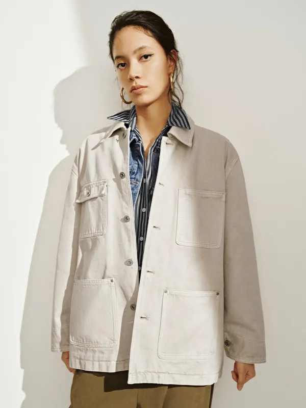 Patch Pockets Button Up Denim Jackets sold by Urban Revivo