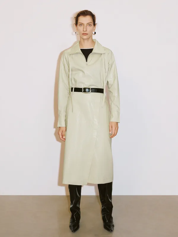 Stand Collar Dresses sold by Urban Revivo