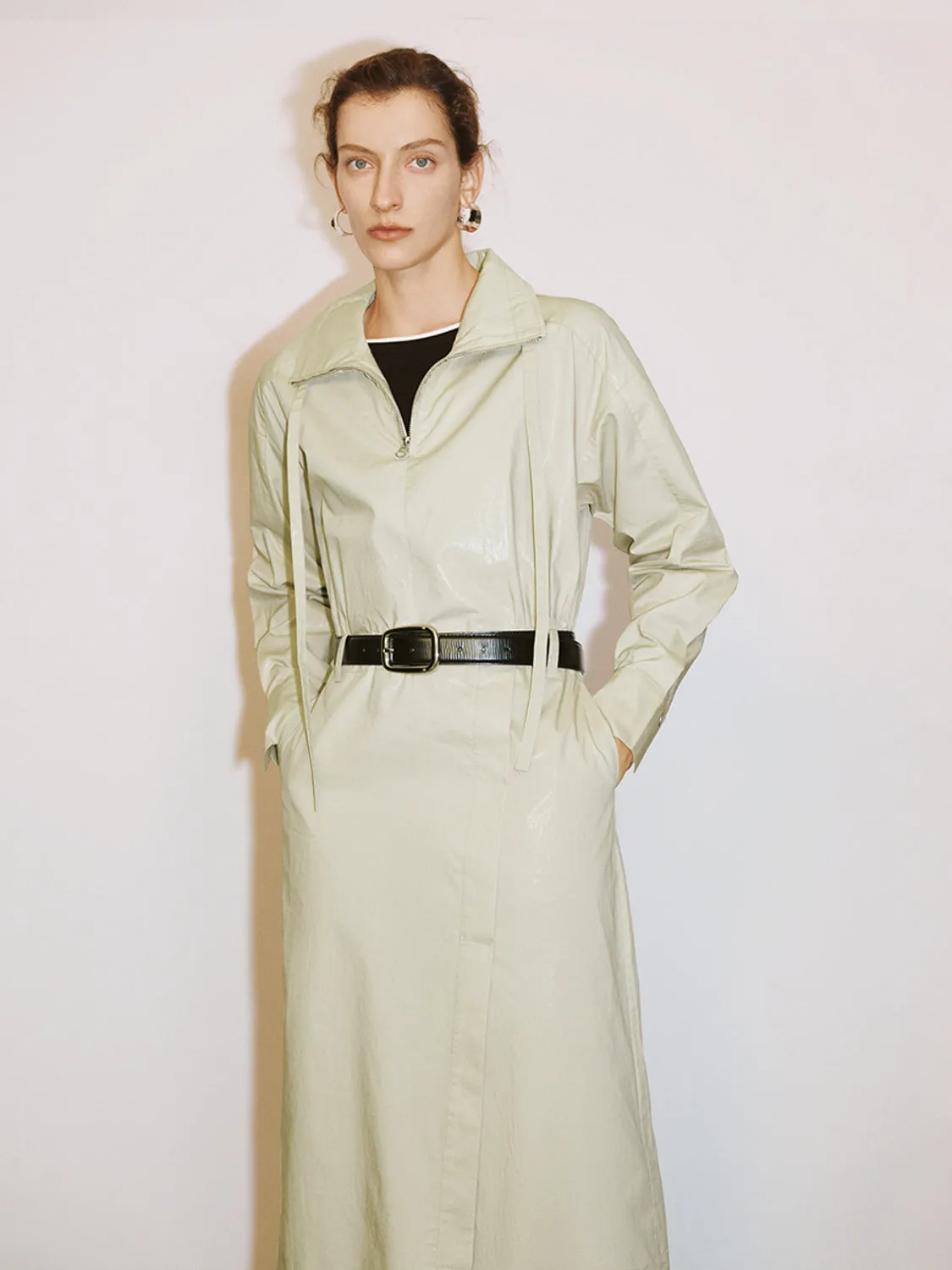 Stand Collar Dresses sold by Urban Revivo product image thumbnail 4