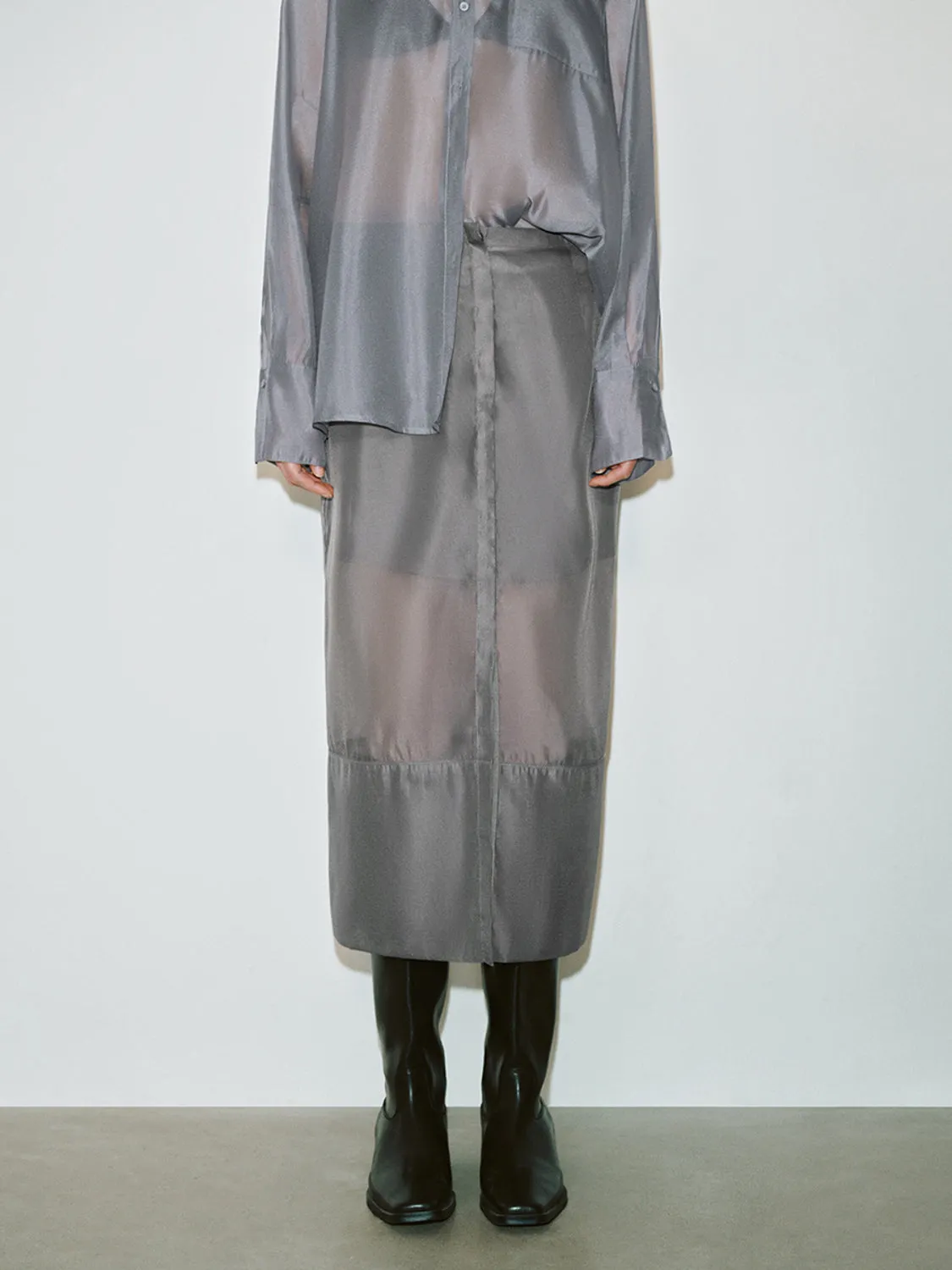Sheer Straight Skirts sold by Urban Revivo product image thumbnail 2