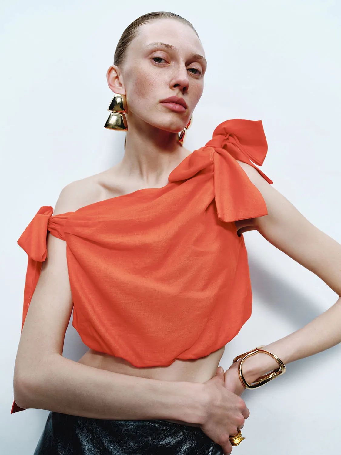 One Shoulder Cami Tops sold by Urban Revivo product image thumbnail 2