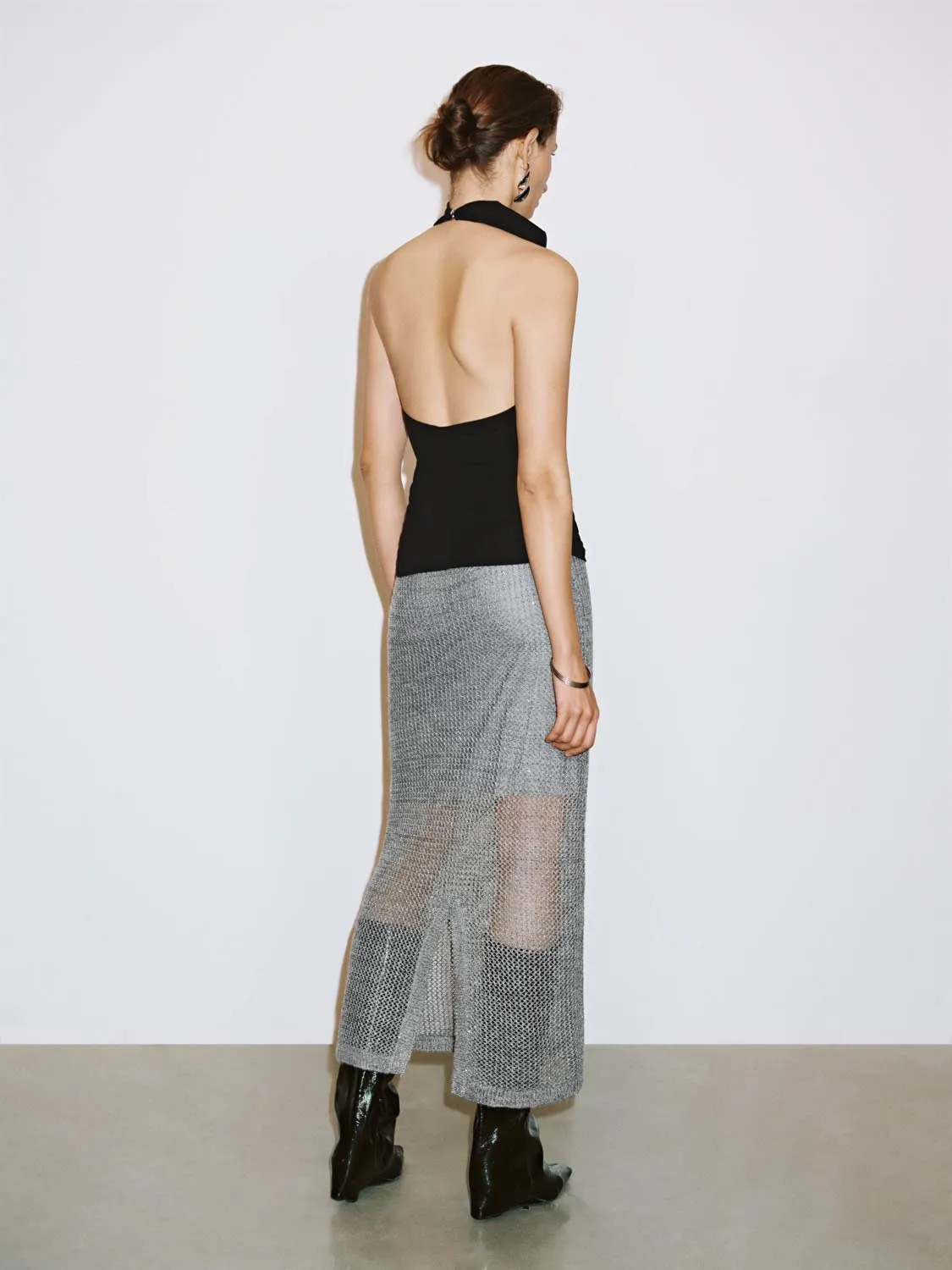 Skinny Knitted Midi Skirts sold by Urban Revivo product image thumbnail 4