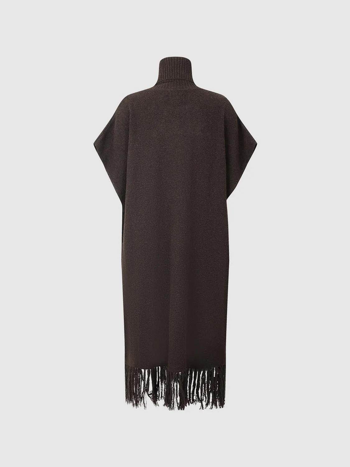 Tassels Stand Collar Knitted Midi Dresses sold by Urban Revivo product image thumbnail 2