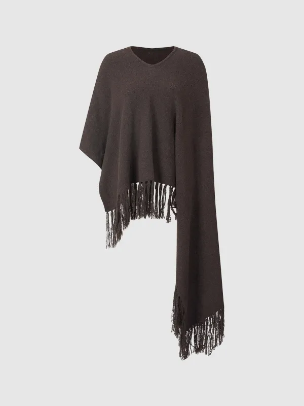 Tassels Hem Oversize Knitted Cardigans sold by Urban Revivo