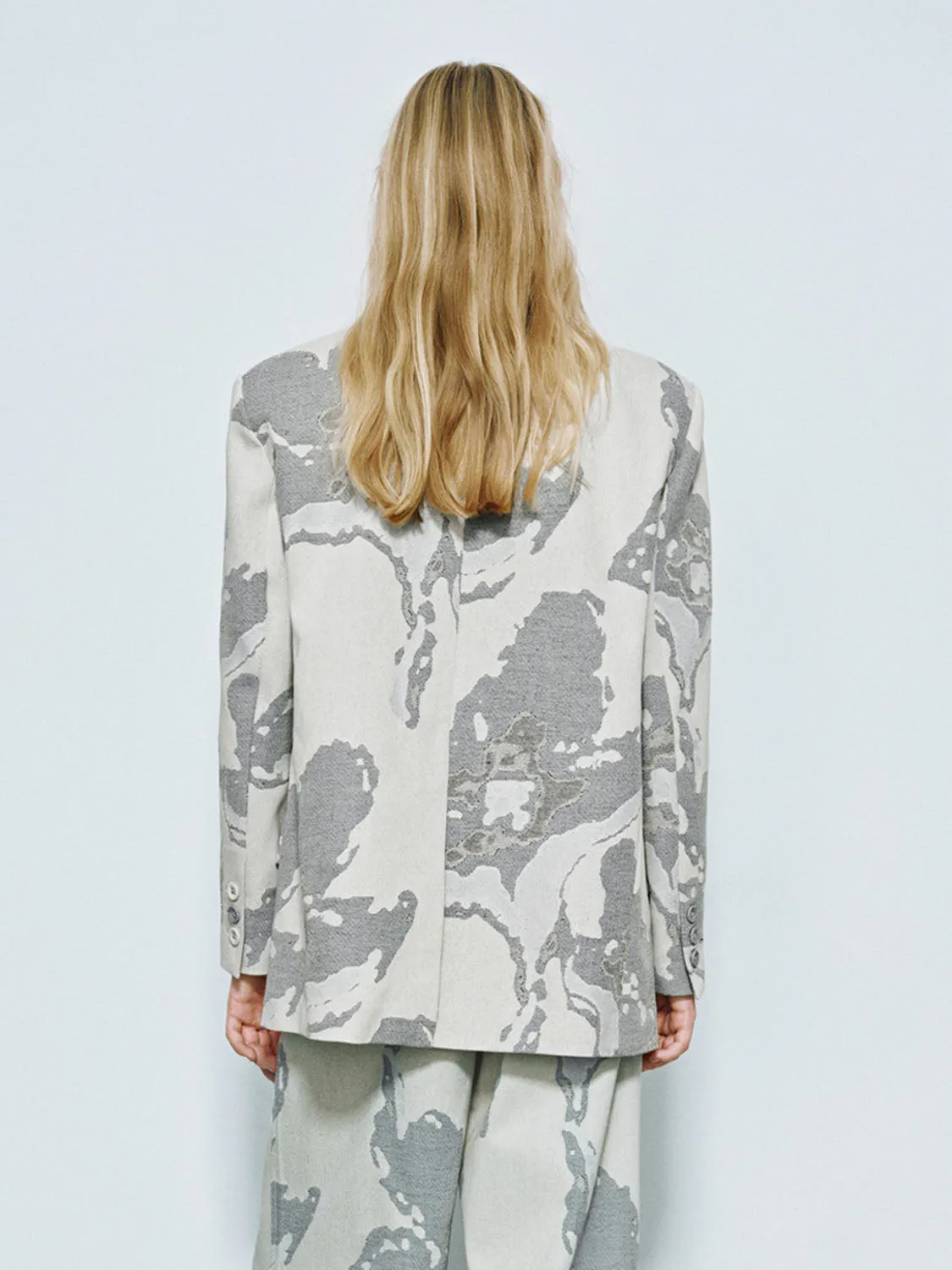 Printed Straight Blazers sold by Urban Revivo product image thumbnail 2