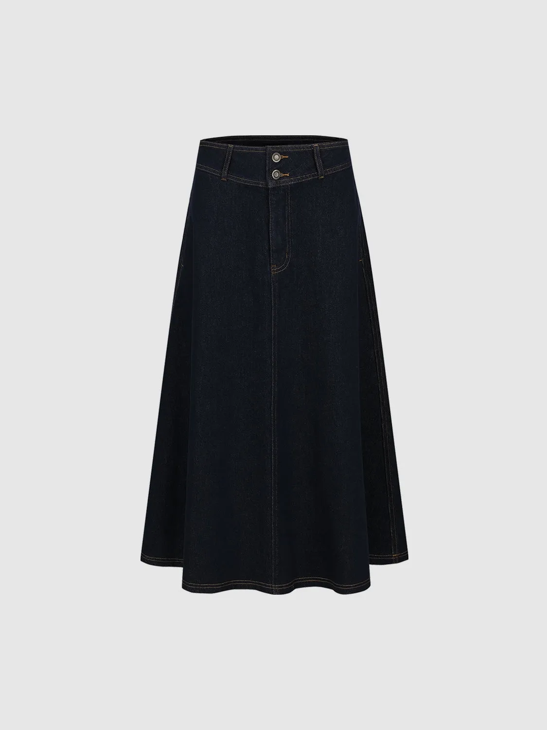 Loose Denim Skirts sold by Urban Revivo