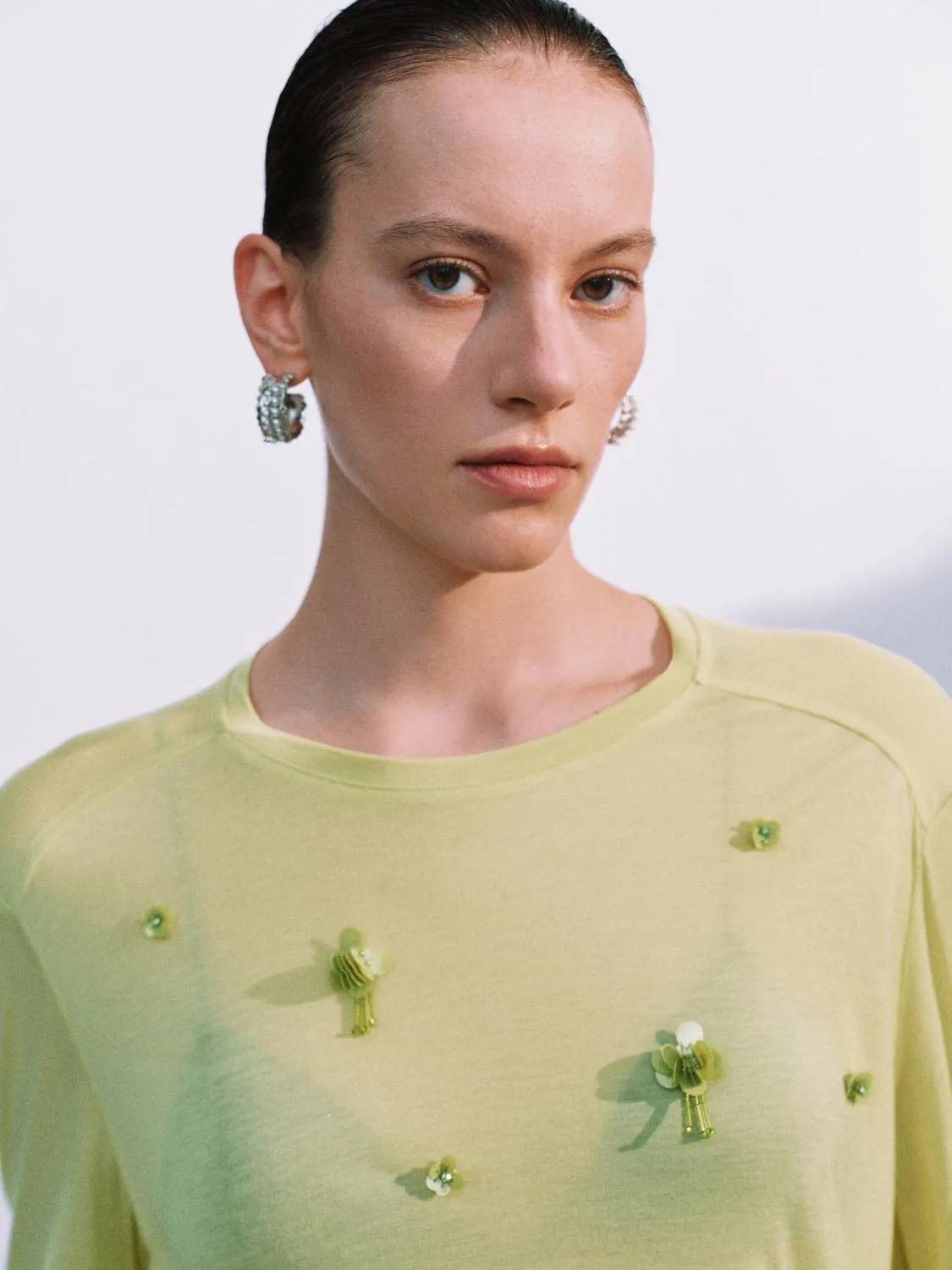 Long Sleeve Printed Thin T-Shirts sold by Urban Revivo product image thumbnail 3