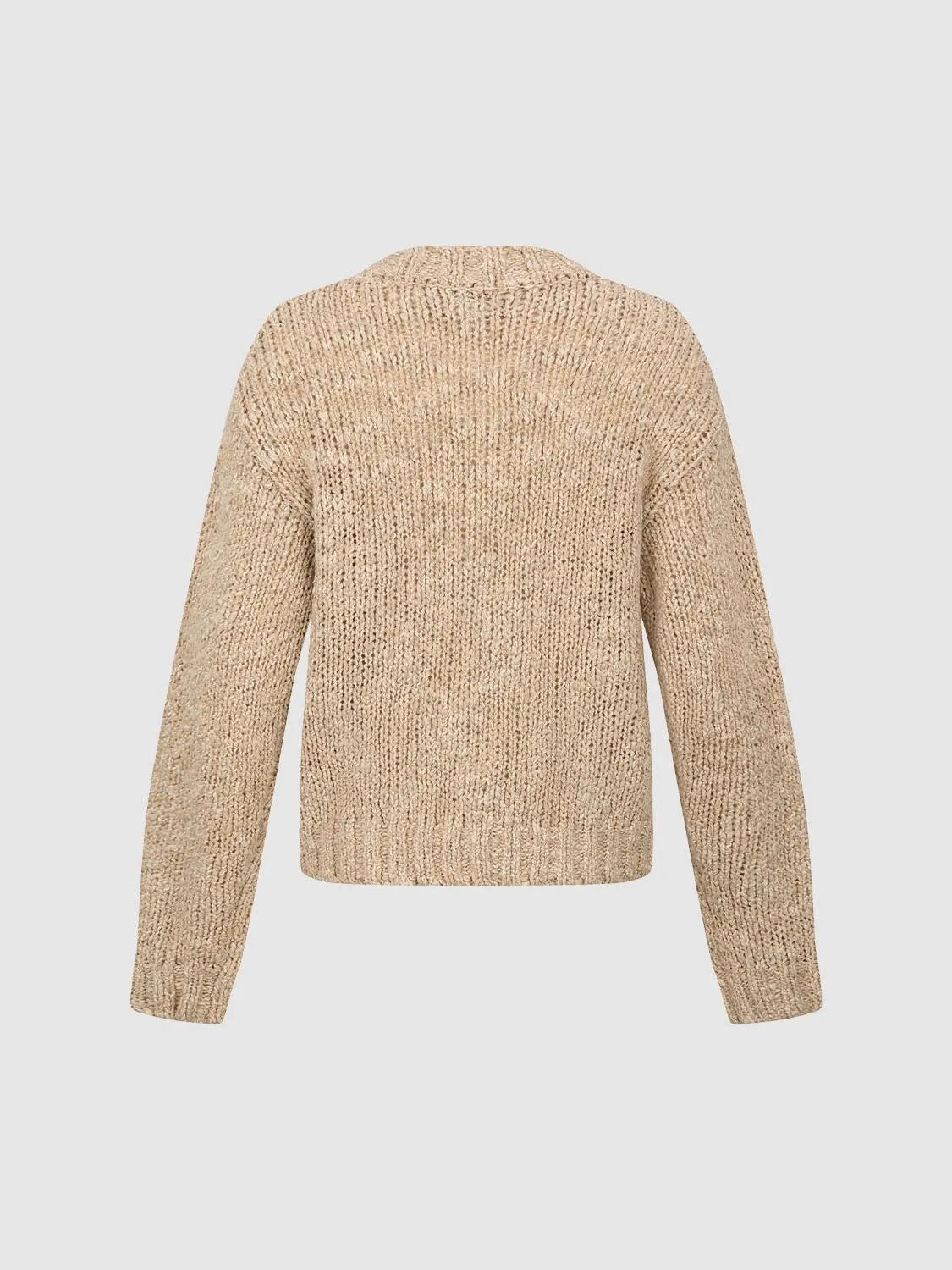 Button Up Knitted Cardigans sold by Urban Revivo product image thumbnail 2