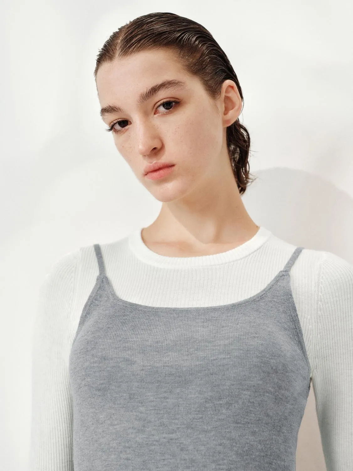 Knitted Strappy Top sold by Urban Revivo product image thumbnail 3