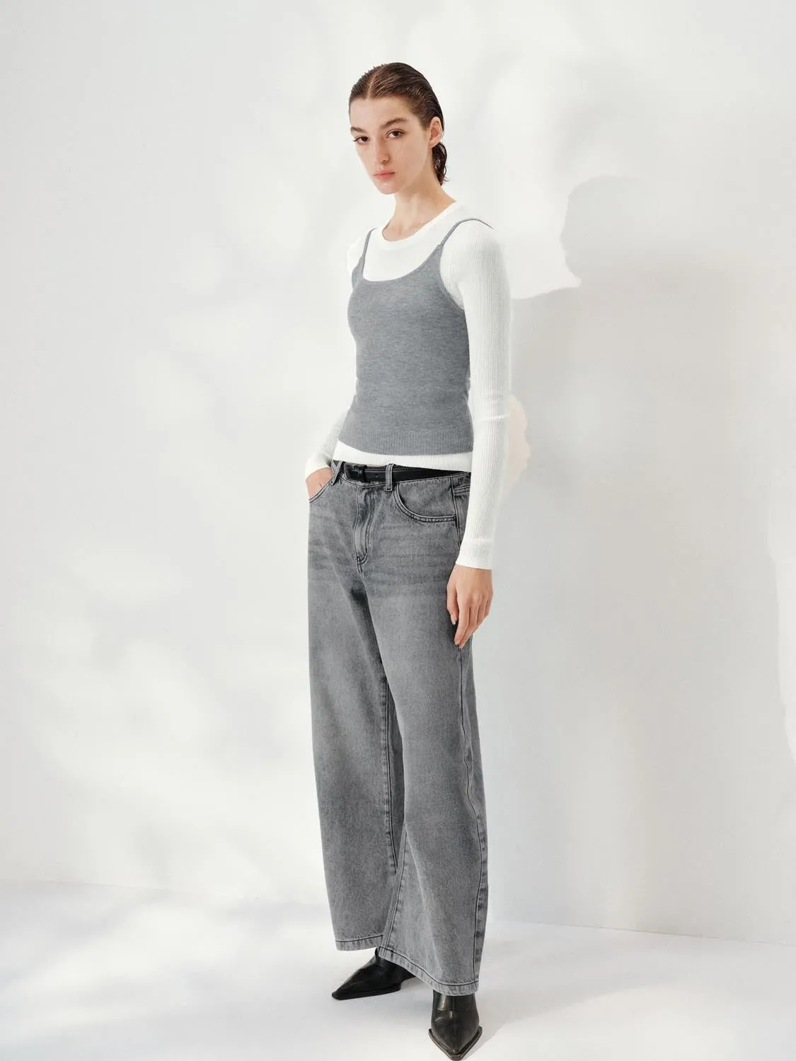 Knitted Strappy Top sold by Urban Revivo product image thumbnail 5