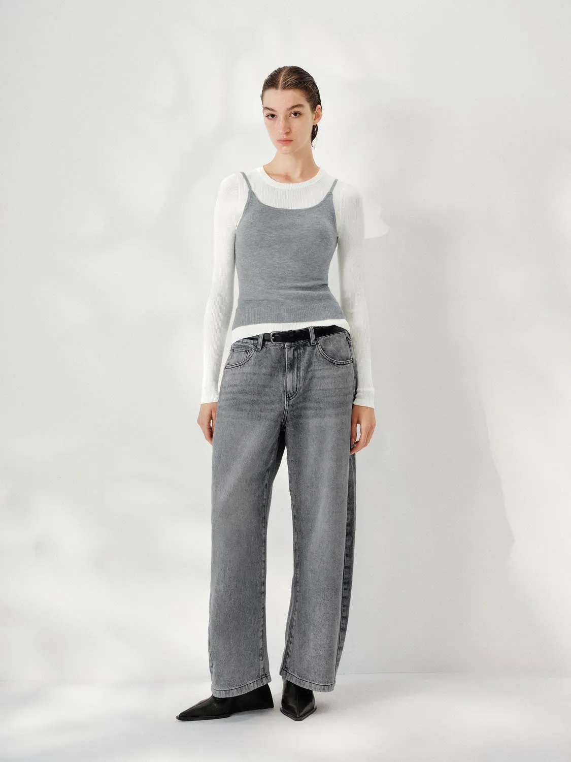 Knitted Strappy Top sold by Urban Revivo product image thumbnail 4