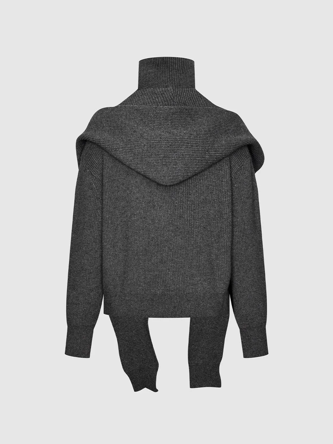 2 In 1 Stand Collar Knitted T-Shirts sold by Urban Revivo product image thumbnail 2