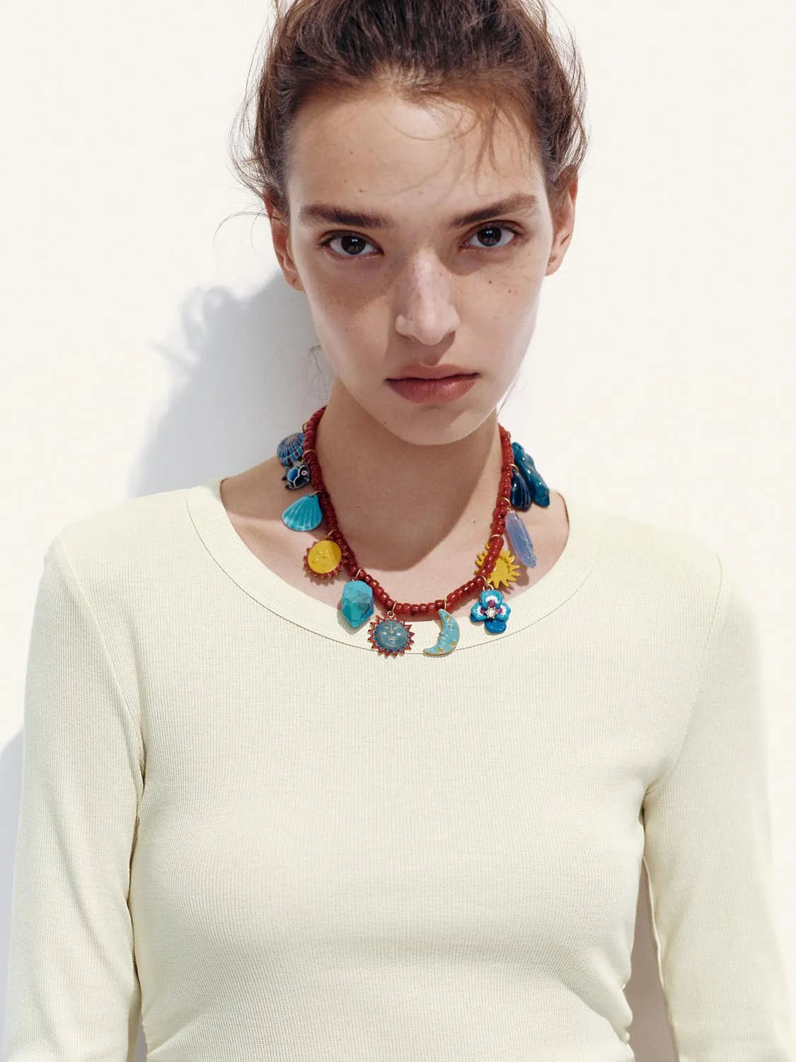 Ruched Long Sleeve T-Shirts sold by Urban Revivo product image thumbnail 3