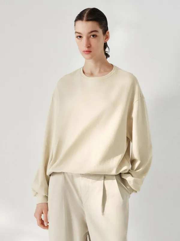 Loose Fit Crew Neck Sweatshirts sold by Urban Revivo