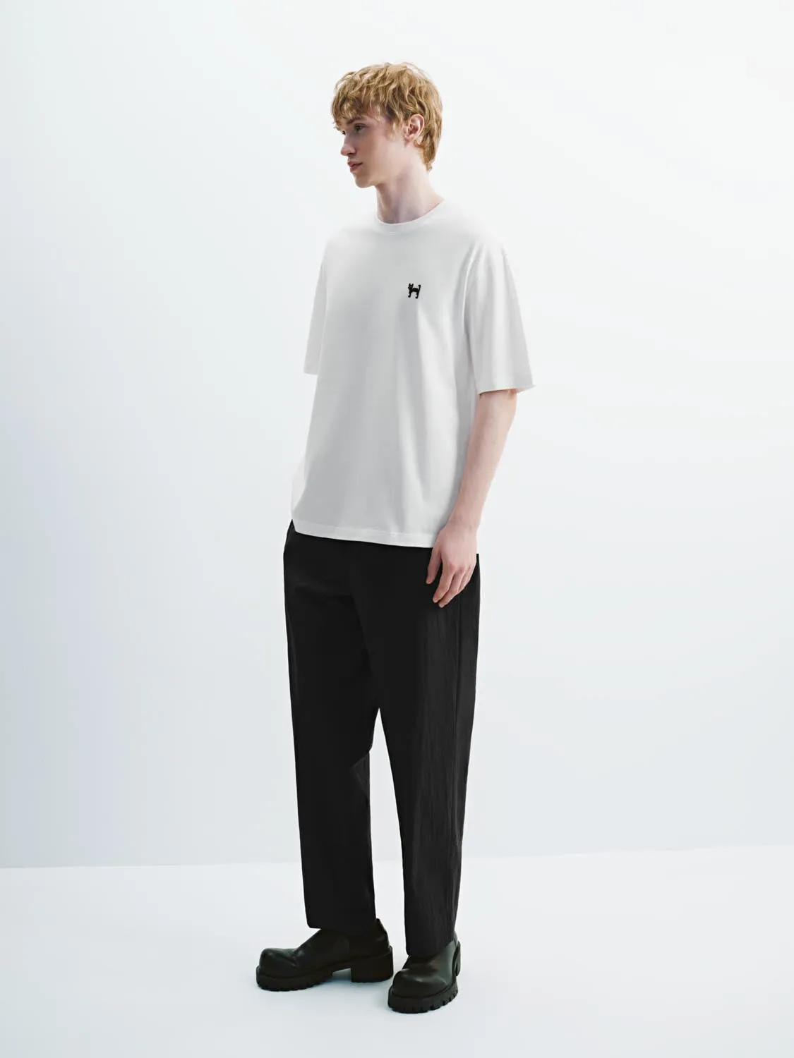 Crew Neck Printed T-Shirts sold by Urban Revivo product image thumbnail 5