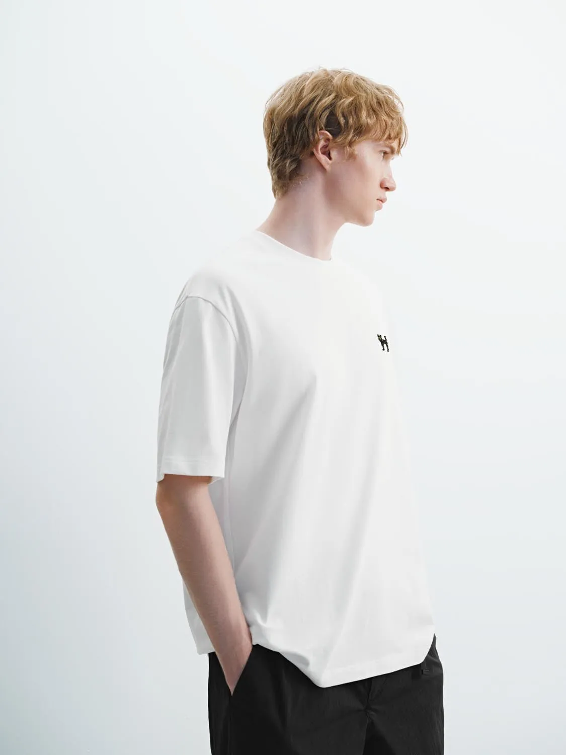 Crew Neck Printed T-Shirts sold by Urban Revivo product image thumbnail 2