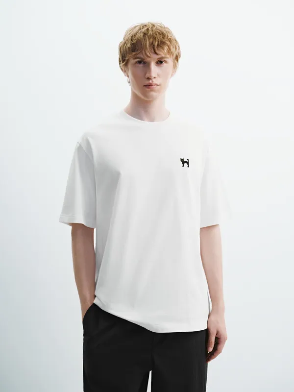 Crew Neck Printed T-Shirts made by Urban Revivo