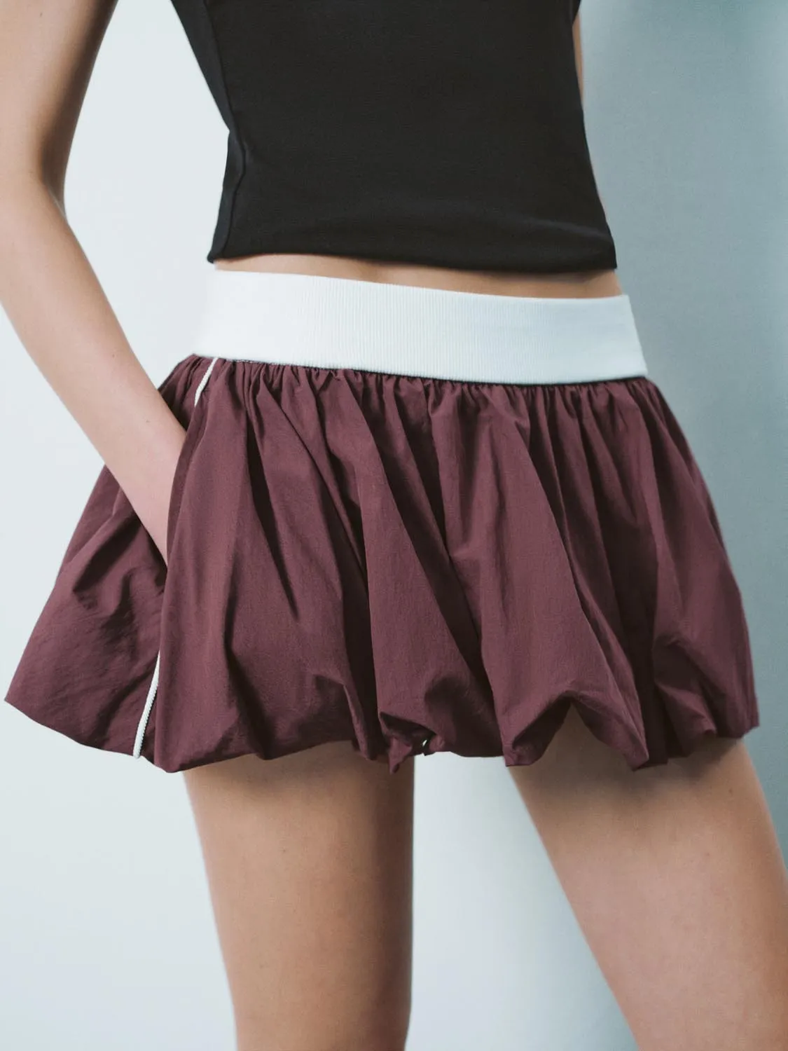 A-Line Balloon Mini Skirts sold by Urban Revivo product image thumbnail 5