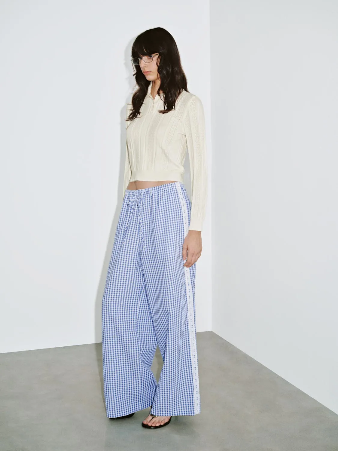 Button Top Long Sleeve Knitted T-Shirts sold by Urban Revivo product image thumbnail 4