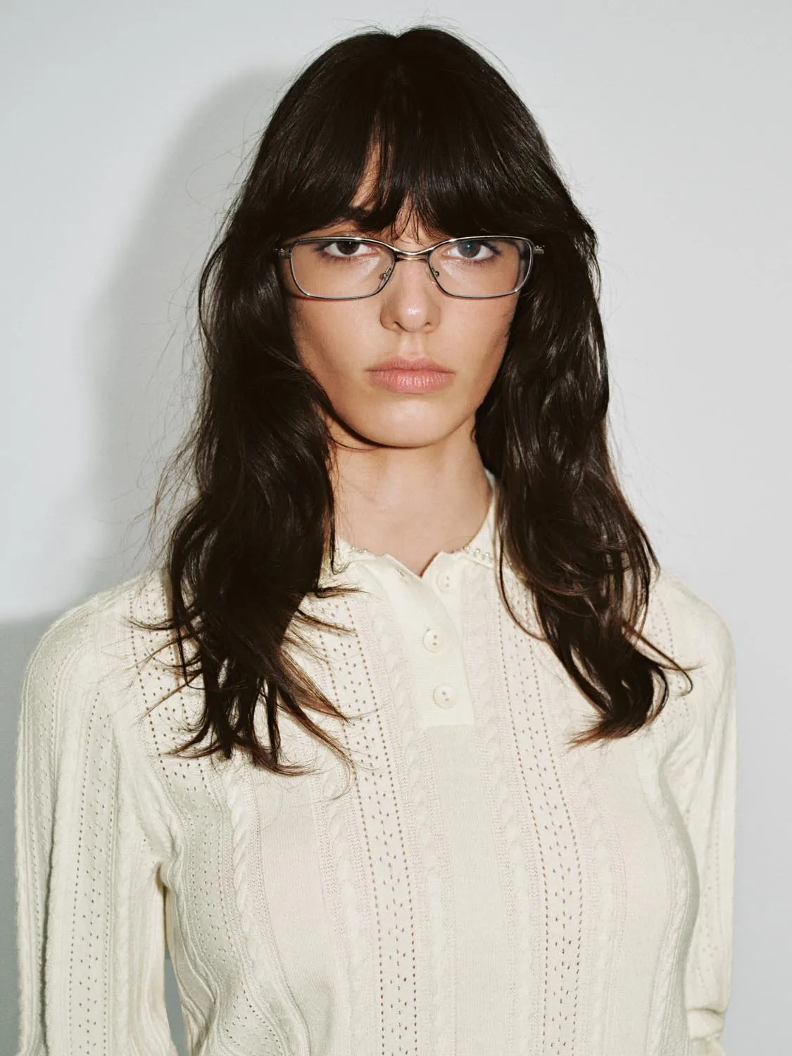 Button Top Long Sleeve Knitted T-Shirts sold by Urban Revivo product image thumbnail 3