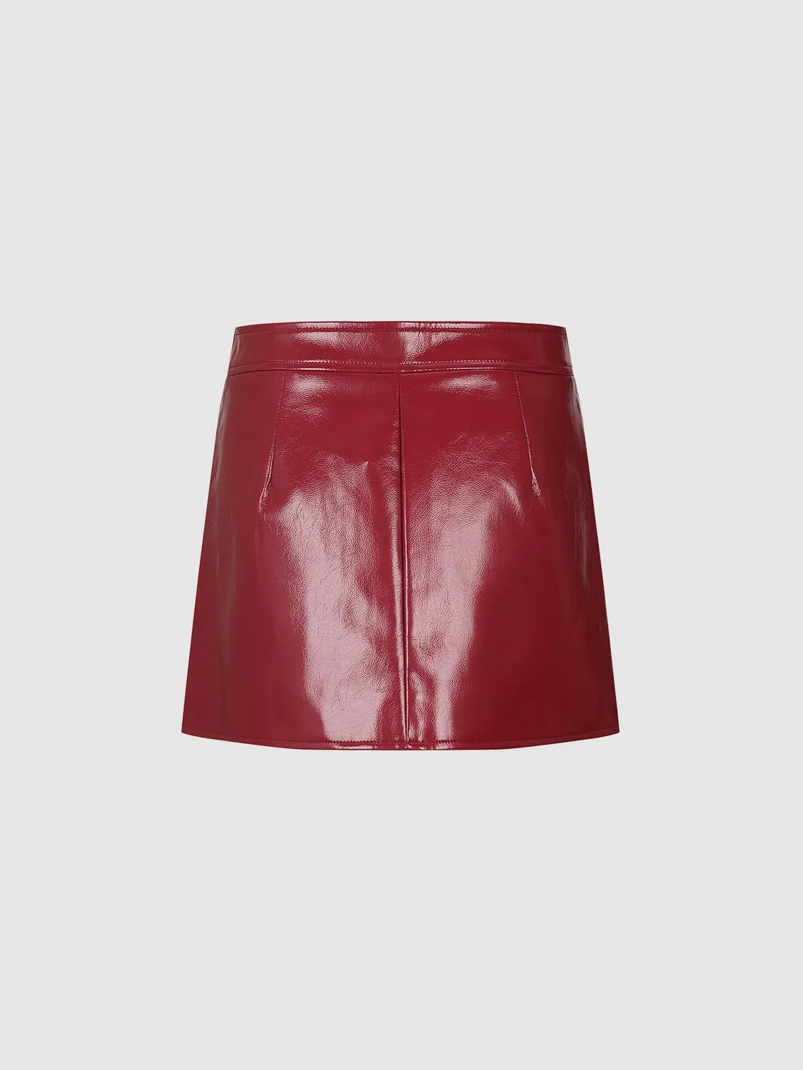 Zipper Fly A-Line Midi Skirts sold by Urban Revivo product image thumbnail 2
