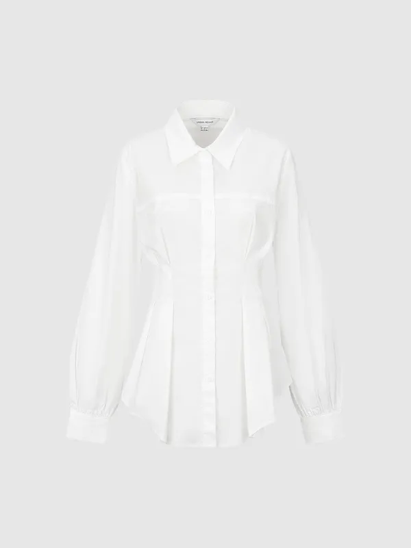 Draped Slim Fit Shirts sold by Urban Revivo